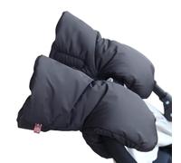 Stroller Handlebar Mittens - Extra Thick Fleece Hand Muff, Waterproof Windproof Carriage Gloves, Multifunctional Stroller Accessory, Warm Hand Cover For Parents | For Outdoor Winter Use