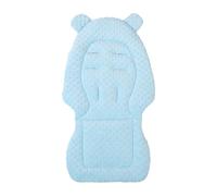 Stroller Liner Pad, Baby Insert Mat, Thickened Cushion with Breathable Cotton, Reversible Design for Car Seating, Stroller Foam and Pushchair Use, Soft Washable Fabric