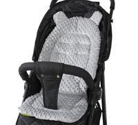 Stroller Liner, Thickened Baby Stroller Insert, Reversible Stroller Mat, Comfortable Cotton Stroller Liner, Breathable Baby Stroller Mat, Supportive Stroller Insert Mat