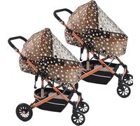 Stroller Net, Stroller Netting, 2pcs Elastic Breathable Material Secure Fit Lightweight Design Easy Installation Portable Use, Protection Netting for Cradles, Cribs Babies