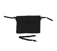 Stroller Organizer with Reflective Stripe | 600D Oxford Fabric Wheelchair Bag | Multi - Pocket Storage for Rollator/Scooter/Pushchair | Universal Fit with Single Shoulder Strap