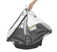 Stroller Rain Cover, Weather Shield For Baby, Zipper Door Net Cover For Car Seat And Toddler Stroller, Windproof Water-Resistant Outdoor Protector, 19.69x25.59x19.69 In