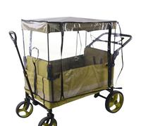 Stroller Rain Cover, Windproof Baby Shield, plegable Weatherproof Attachment, 36,61 pulgadas Clear Protective Wrap Design, for Beach, Picnic, Walking, Fishing, Backyard, Travel Use