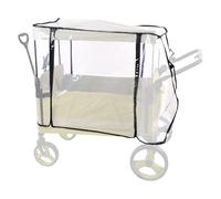 Stroller Rain Cover, Windproof Shield, plegable Weather Protection, 36,64 x 20,49 x 28,76 pulgadas, Sturdy Outdoor Attachment for Walking, Beach, Picnic, Fishing, Travel, Backyard