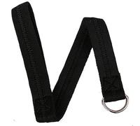 Stroller Safety Strap - Hook And Loop Closure, 17 pulgadas External Large Loop, Weatherproof Jogging Walking Component, Black Polymer Fastener | Security Aid For Mums & Dads
