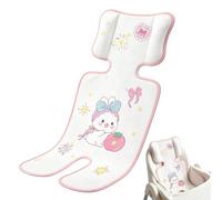 Stroller Seat Liner - 70×33cm Universal Breathable Cooling Mat, Stroller Cushion Ice Silk Insert For Summer Travel, Car Seat High Chair Nursery Outdoor Nap Comfort Pad