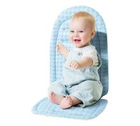 Stroller Seat Liner, Breathable Cushion Pad, Reversible Replacement Mat, Soft Flannel and Honeycomb Grid, Comfortable and Lightweight, Outdoor All-Season Pram, 14.17x25.2 Inches