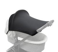Stroller Sun Cover - Stroller Sunshade, Breathable Foldable Sunshade Canopy, Heat Shield, Adjustable Net | Cover for Naptime, Seats, Jogging, Beach Trips, Park Outings, Travel, Daily Use