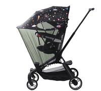 Stroller Sun Shade - Windproof Stroller Sun Shade | Waterproof Universal Strollerr Sun Shadde | Universal Stroler Cover with Shield Netting for Family, Pregnant Women, Parents & Friends