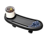 Stroller Tray Attachment - Snack Tray With Phone Holder | Upgraded Design Stroller Accessory For Stability, Joggers, consola principal, Universal Fit, Adjustable Cup Holder