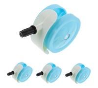 Stroller Wheels, Silent Swivel Pushchair Casters, 4 Piece Replacement Set, Smooth Rolling Design, Ideal for Baby Tricycle, Walker, Living Room, Outdoor, Accessories, 13.94 Inches