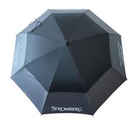Stromberg Paraguas de golf de doble dosel de 68 pulgadas, accesorio de golf profesional con diseño resistente al viento y mango de agarre grande, protección robusta contra la intemperie, Negro, 68