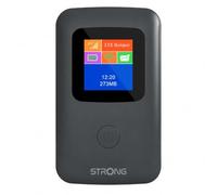 Strong 4G AIRSPOT 220 Router WiFi 4G Portátil con SIM, CAT4 150 Mbps | Pantalla a Color, Hotspot WiFi para Viajes y Trabajo Móvil, Comparte 4G con 10 Dispositivos, Batería 2100 mAh & USB-C