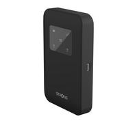 Strong 4G+ LTE MiFi Hotspot Router Wi-Fi 900 router inalámbrico Doble banda (2,4 GHz / 5 GHz) Negro