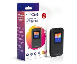 STRONG 4GMIFI150CD Router WiFi 4G Portátil con SIM, CAT4 150 Mbps
