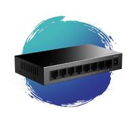 STRONG 8 Puertos RJ45 Gigabit Ethernet Switch Función Auto MDI/MDX Metal Silenci