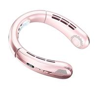 Strong Airflow Wearable Neck Fan Provides Hands-free Cooling With 100 Speed