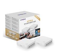 STRONG - Atria AC1200 Sistema Wi-Fi de Malla para Todo el hogar, Cobertura Wi-Fi de hasta 3,300 pies Cuadrados, Tres Puertos Gigabit por Nodo, Control de Aplicaciones, Red de Invitados, Controles