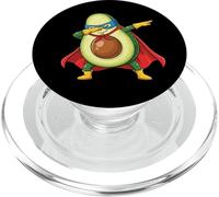 Strong Avocado Veggie Hero Vegetal Vegano PopSockets PopGrip para MagSafe
