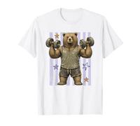 Strong Bear - Animal de Entrenamiento para Levantamiento de Pesas Camiseta