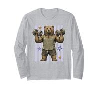 Strong Bear - Animal de Entrenamiento para Levantamiento de Pesas Manga Larga