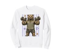 Strong Bear - Animal de Entrenamiento para Levantamiento de Pesas Sudadera