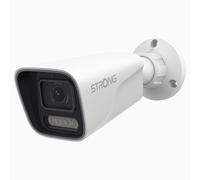 STRONG Cámara Exterior 3K, Cámara de Seguridad PoE con Detección de Movimiento/Humana, Visión Nocturna Avanzada, Alertas de Vehículos, IP67 Impermeable, Micrófono, Grabación NVR/Cloud, Control por App