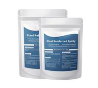 Strong Clay Iron Adhesive, High-Strength Multi-Purpose Repair Clay for Bonding Metal Plastic Wood Ceramic Tile, Strong Repair Epoxy Putty 100g White (2PCS)