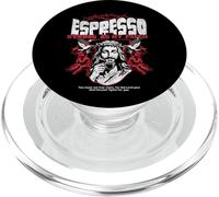 Strong Espresso and Faith, Popular café Iglesia con Texto en alemán PopSockets PopGrip para MagSafe