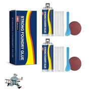 Strong Foundry Glue,2025 New Enhanced Casting Glue,High Temperature Resistant, Long Lasting, for Metals Defects and Repairs,DIY Crafts, Quick Fix,Easy To Use-2pcs