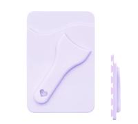 Strong Grip Phone Holder, Suction Cup Wallet Case, Back Phone Credit Storage Pocket, Durable Silicone Holder Design, Compact Travel Friendly Style, Driving Work School Use