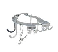 Strong Hand Tools, Percha universal para cilindros de gas, 6 ganchos multiusos, bloqueo de 4 puntos, gancho para guantera/tapa, gancho de doble punta para herramientas en forma de T, apertura ajustable, GCH160