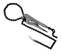 Strong Hand Tools - VAL-PFC1024, alicates de cadena de bloqueo, cadena extraíble de 24 pulgadas, soporta tubos de hasta 6.5 pulgadas de diámetro, mango único de manivela fácil de abrir, gatillo de