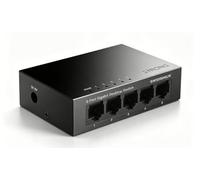 Strong Interruptor Gigabit Ethernet de 5 Puertos, sin Ventilador de Metal | Conecta y listo: sin configuración ni software, conexiones instantáneas con cable de velocidad completa para transmisión