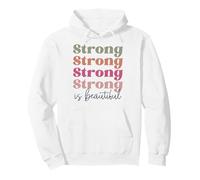 Strong is Beautiful Retro Vintage Hombres, Mujeres, niños y niñas Sudadera con Capucha