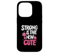 Strong is The New Cute, Women’s Fitness & Gym Motivation Carcasa para iPhone 14 Pro
