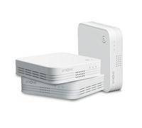 STRONG - Kit WiFi Mesh - AC 1200 Mbps - Hasta 450m² de Cobertura WiFi Adicional - Compatible con Cualquier Box y Router Estándar - Doble Banda 2,4 GHz + 5 GHz - 3 Puertos Gigabit Ethernet - Blanco