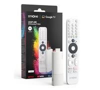 STRONG Leap-Air Stick TV 4K UHD, Android 11, Wi-Fi, Asistente de Voz de Google, HDR10+, Dolby Atmos, Netflix, Prime Video, Youtube, Disney+ (Blanco)