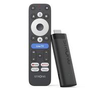 STRONG Leap-Nova X Stick TV Streaming, 4K Ultra HD Android 14 Reproductor Multimedia, Wi-Fi 6, 2GB RAM, 32GB Almacenamiento, Dolby Vision & Dolby Atmos, HDR10+, Control por Voz, 5000+ Apps