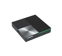 STRONG Leap-S3 Pro TV Streaming Box 4K UHD Google TV con Puerto Ethernet, Android 12, 4GB RAM + 32GB Almacenamiento, Wi-Fi 6, Chromecast Integrado, Control por Voz Google, Dolby Atmos Y Dolby Vision