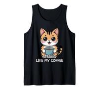 Strong Like My Coffee Camiseta sin Mangas