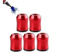 Strong Magnetic Screw Rings 5 Pcs, 1/4 inch 6,35 mm Universal Bit Holder Adapter for Hexex Screwdriver & Power Drill Bits, Aluminio Alloy Quick Change Tool