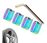 Strong Material: This Car Anti-Theft Nozzle Cover has Strong Zinc Alloy Material That is andanti-Rust. Because it is andanti-Rust, it Will Prevent Your Car from Being Stolen andlast