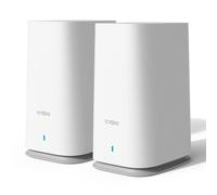 Strong, MESHKIT2100 Atria - Sistema WiFi de 5 Malla para el hogar: Cobertura 200 m2. Más área de Sombra - Booster tu WiFi a 2100 MBps. 2 Puertos Gigabit Ethernet para Box a Internet.