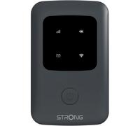 STRONG - Router WiFi 4G Hotspot 150 - hasta 150 Mbps 4G & WiFi - Batería Recargable - Funciona Todo Tipo de SIM - Uso Compartido de la Red Móvil - Fácil de Instalar - Conector Micro USB - Negro