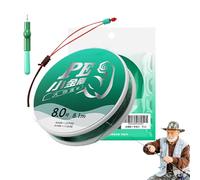 Strong PE String, Tough Braid Line, Fade Resistant Casting, Clean Saltwater Angling Supply Kit, Professional Fishing Gear Outdoor Catch Equipment, Line Gear for Rivers, Lakes, Oceans, 20g