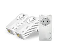 Strong Powerline 600 Triple Pack EU V2 600 Mbit/s Ethernet Blanco 3 pieza(s)