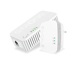 Strong POWERLWF1000DUOMINI Kit 2 Powerline WiFi 100 mbts
