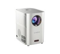 STRONG - Mini Proyector de vídeo WiFi Bluetooth Q1- Resolución HD 720p Compatible Full HD 1080p - 180 ANSI Lúmenes - Distancia de proyección 0,85 a 2,9 m - Conectividad HDMI/USB/AV + Altavoces - Gris