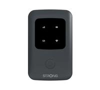 STRONG - Router WiFi 4G Hotspot 150 - hasta 150 Mbps 4G & WiFi - Batería Recargable - Funciona Todo Tipo de SIM - Uso Compartido de la Red Móvil - Fácil de Instalar - Conector Micro USB - Negro